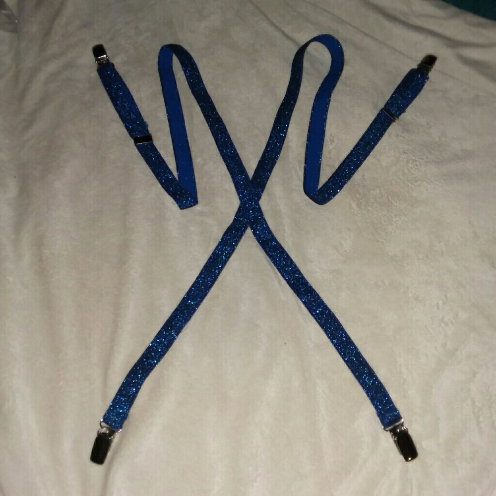 Glitter Suspenders